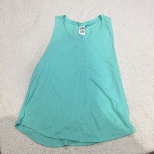 Pink muscle tank sz. Large